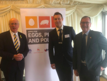 BACK BRITISH FARMING: EGGS, PIGS AND POULTRY RECEPTION 